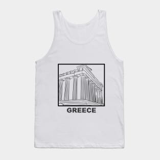 GREECE, Ancient Greece Tank Top